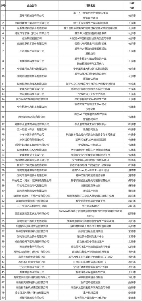 国家规划布局内重点软件企业名单