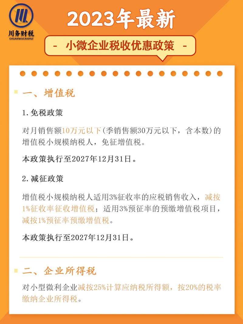 小型微利企业企业所得税税率